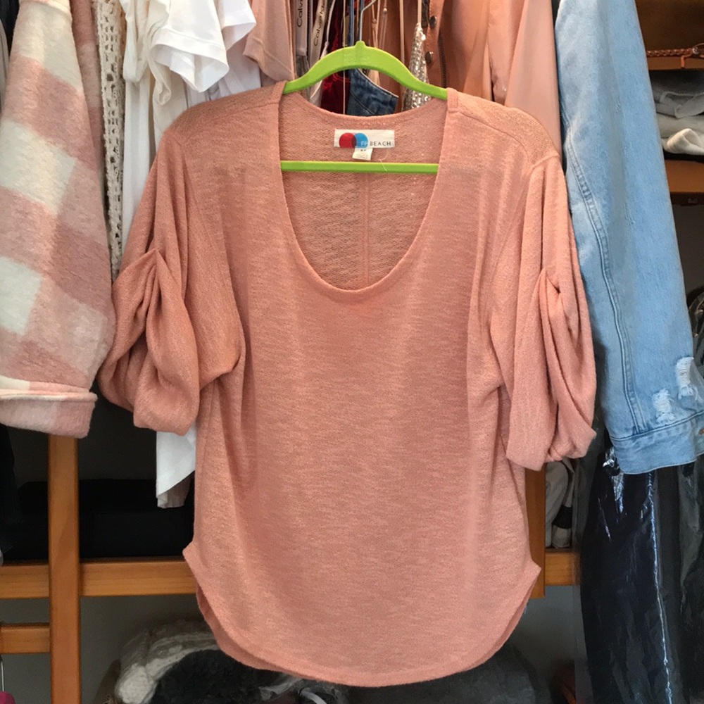 FP Beach scoop neck sweater